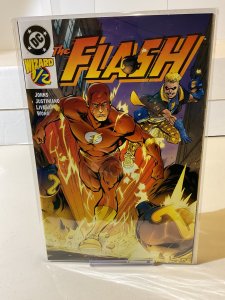 Flash #1/2  Wizard Exclusive w COA!  2005  9.0 (our highest grade)  Geoff Johns!