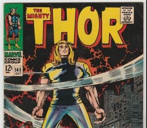 Thor #145 The Mighty strict FN/VF 7.0 High-Grade Appearance - The Circus of Evil