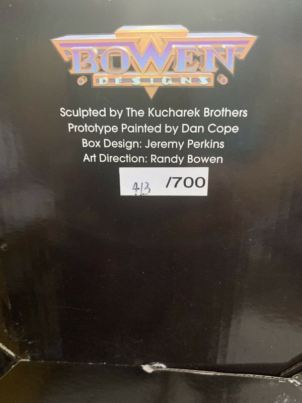 Sandman statue Bowen 413/700 Mint Box Shows Shelf Wear Doesn’t Seem Displayed