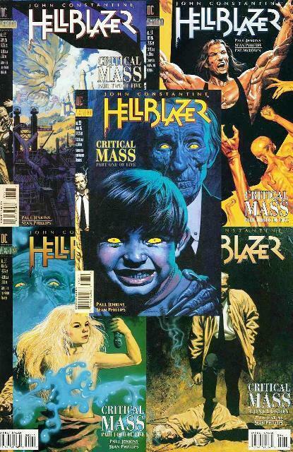 HELLBLAZER 92-96  Critical Mass 5-part story