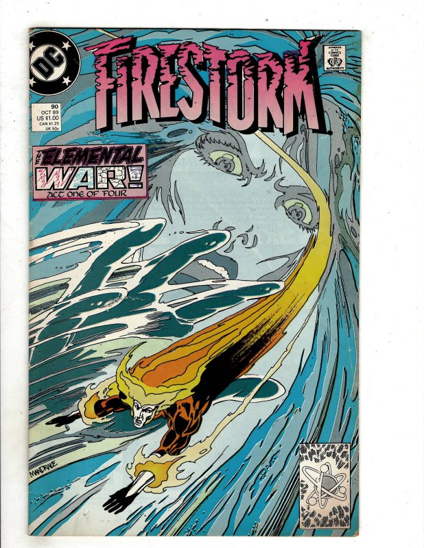 Firestorm, the Nuclear Man #90 (1989) YY7