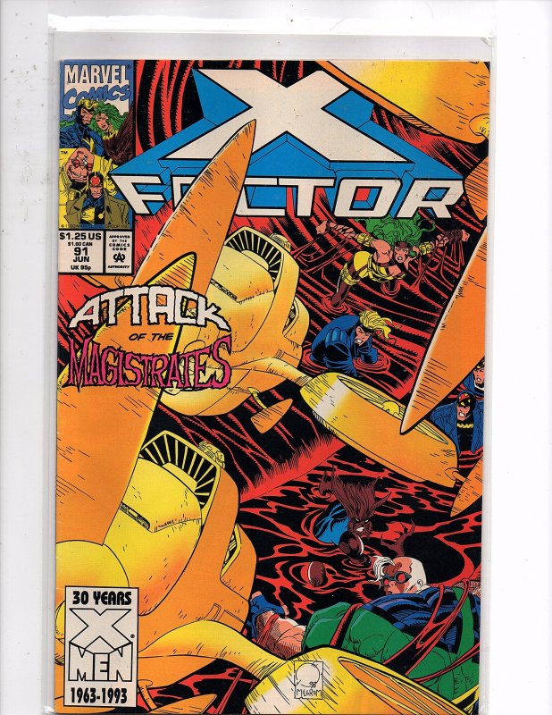 Marvel Comics X-Factor Vol. 1 #91 Peter David Story Joe Quesada Cover & Art