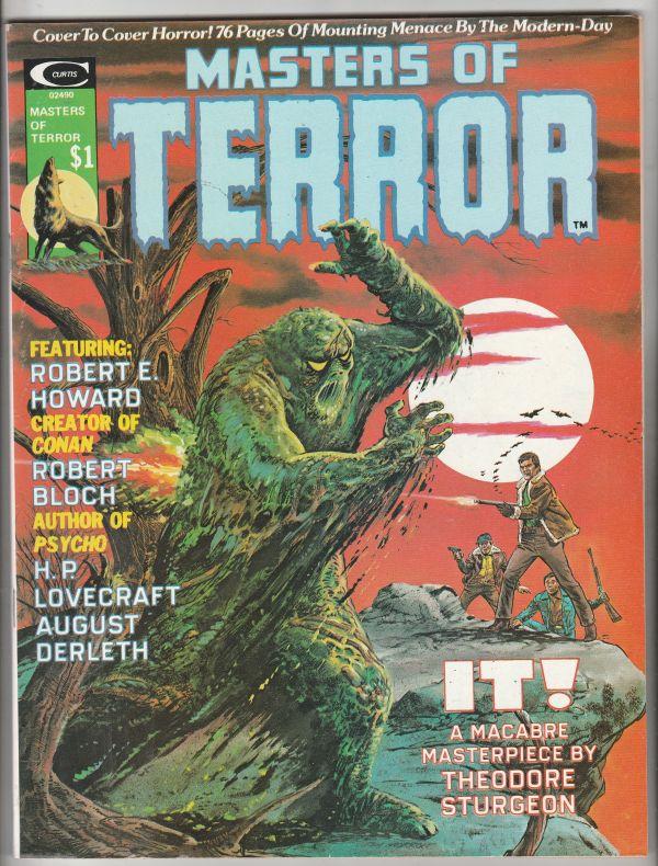 Masters of Terror, the  Magazine #1 (Jul-75) VF/NM High-Grade 