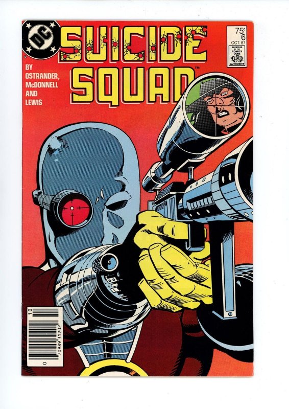 SUICIDE SQUAD #6  (1987) DC COMICS  VF+ 