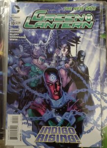 GREEN LANTERN #10  2012 DC the new 52  sinestro INDIGO TRIBE BLACK HAND