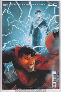 ADVENTURES OF SUPERMAN JON KENT (2023 DC) #3 VARIANT 1:25 TRAVIS MERCER X08177