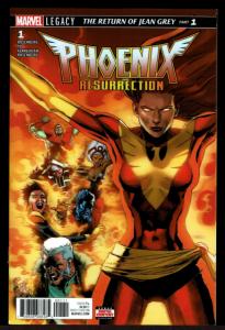Phoenix Resurrection #1 Lenticular Cover (Feb 2018, Marvel)  9.4 NM