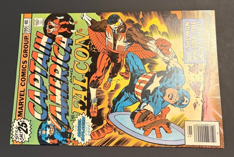 Captain America #198, #199 (SET) ( 8.0 VFN+ ) Jack Kirby is BACK! 1976