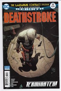 DEATHSTROKE (2016 DC) #20 CVR A LEE WEEKS