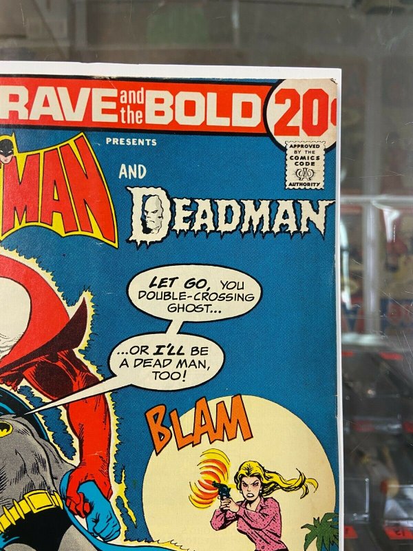 Brave and the Bold 104 VG/FN Sub-Crease Back Cover