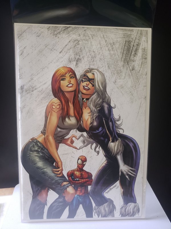 Mary Jane & Black Cat: Beyond Kirkham Virgin Cover (2022)