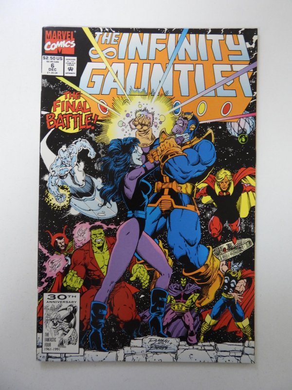 The Infinity Gauntlet #6 (1991) NM- condition