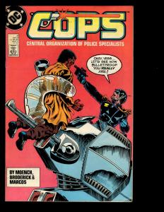 11 DC Comics Cops # 1 4 5 6 7 8 9 10 Morbius # 22 Indiana Jones # 1 2 J342