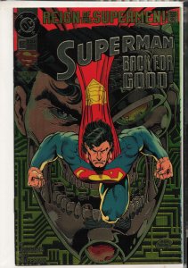 Superman #82 Chromium Cover (1993) Superman