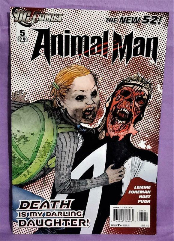 ANIMAL MAN #1 - 9 1st ROT Jeff Lemire Travel Foreman DC New 52 (DC, 2011)! 