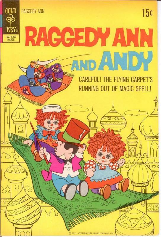 RAGGEDY ANN & ANDY (1971-73 GK) 2 F-VF March 1972 COMICS BOOK