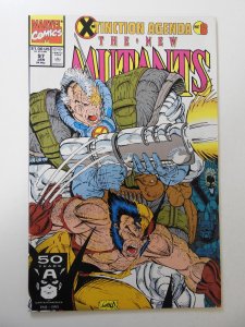 The New Mutants #97 Direct Edition (1991) VF/NM Condition!