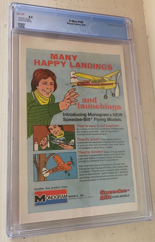 The X-Men #100 (1976) CGC 8.5