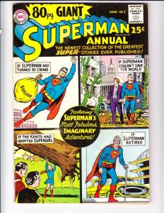 Eighty Page Giant #1 (Aug-64) FN/VF+ High-Grade Superman