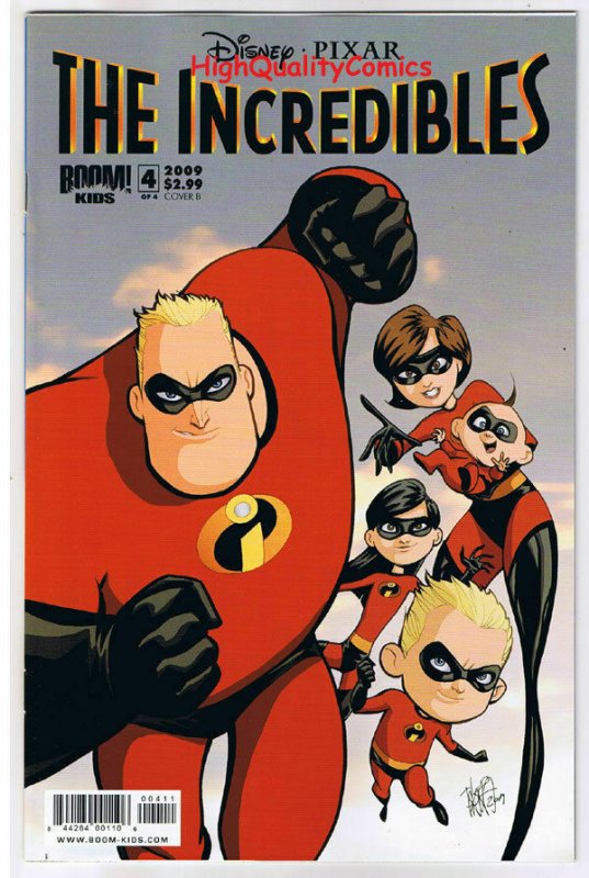 The INCREDIBLES #4, NM, Dash, Mirage, Movie, Syn, 2009, (b) Super Family