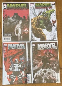 Marvel Black White & Blood And Guts #1,2,3,4 NM Set 2025