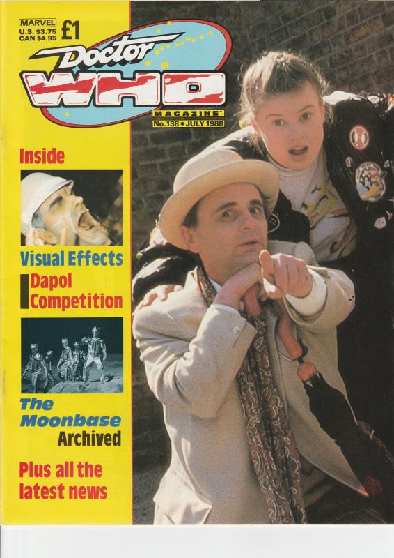 Doctor Who Magazine No. 138 July 1988