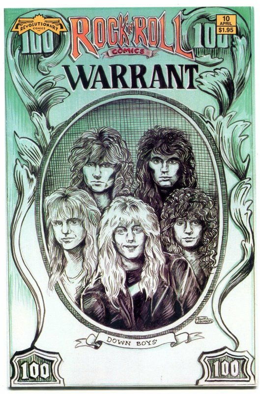 Rock N Roll Comics #10 1990- WHITESNAKE / WARRANT