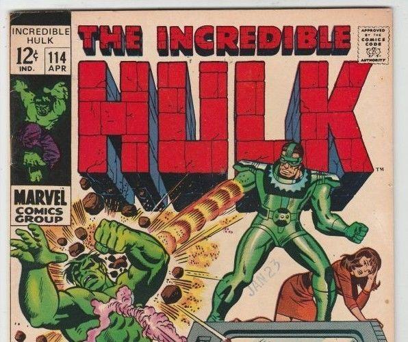 Incredible Hulk #114 strict VF/NM 9.0 High-Grade    Appearance - The Mandarin