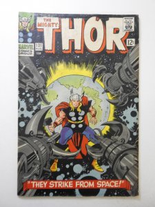 Thor #131 (1966) GD Condition moisture damage, rust top staple, mold