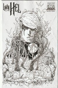 Lady Hel # 4 Variant 1:7 Cover P NM Dynamite [M2]