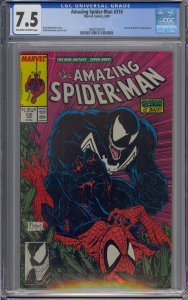 AMAZING SPIDER-MAN #316 CGC 7.5 TODD MCFARLANE VENOM BLACK CAT 