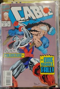 Cable # 11   1994 Marvel disney  NATHAN SUMMERS AND NOW COLOSSUS