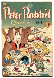 Peter Rabbit Comics #3 1948-HARRISON CADY- Golden Age VG