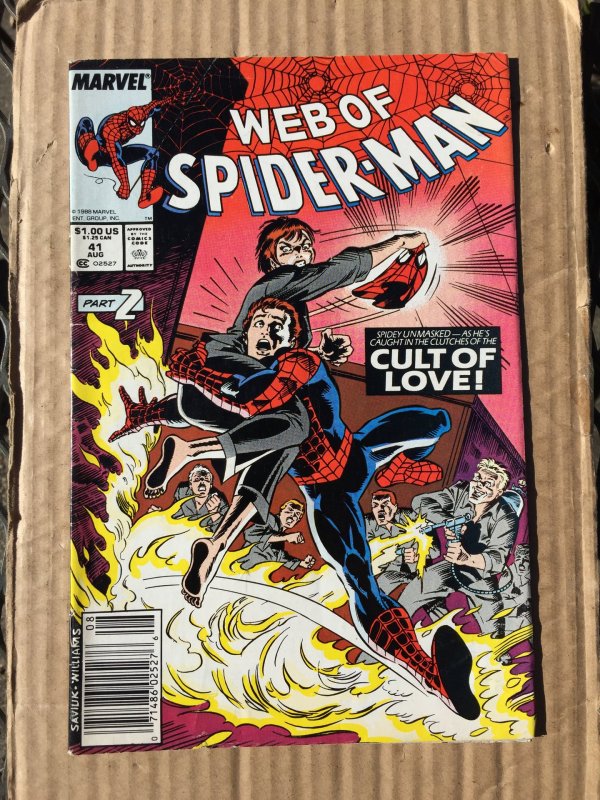 Web of Spider-Man #41 (1988)