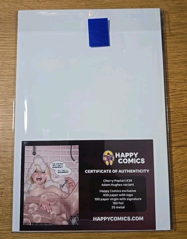 Cherry #24 Adam Hughes red limited 400 w/COA NM+