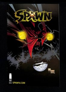 Spawn #102 Greg Capullo and Todd McFarlane Cover!