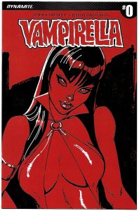 Vampirella #0 J Scott Campbell 1:100 Variant (Dynamite, 2017)