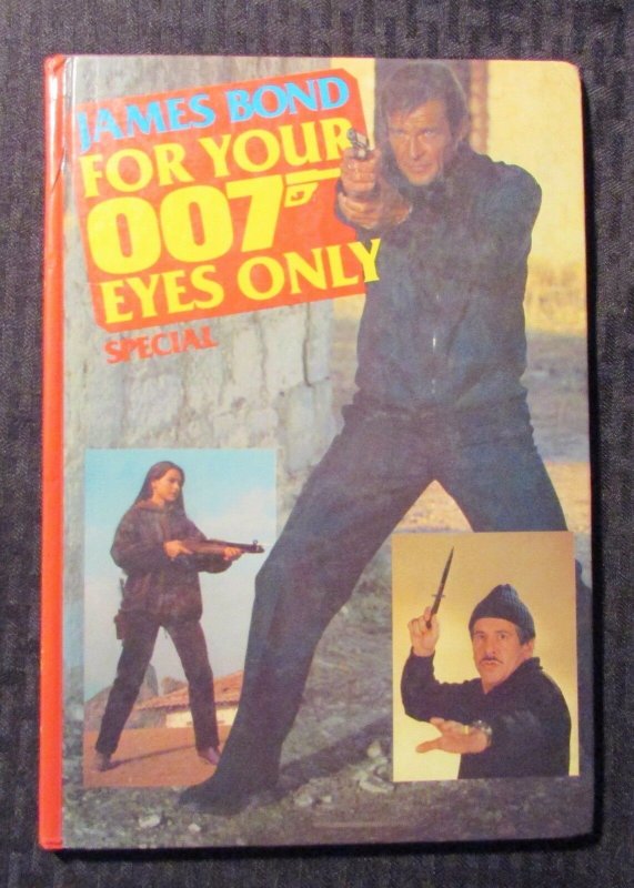 1981 JAMES BOND For Your Eyes Only Special UK Annual VG/FN 5.0 HC Unclipped