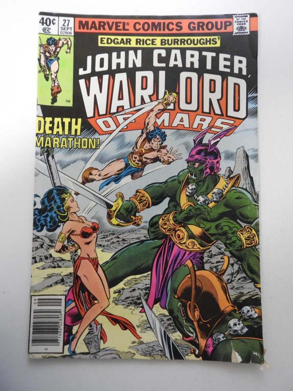 John Carter Warlord of Mars #27 (1979)
