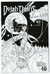 Dejah Thoris # 2 Conner B&W 1:20 NM Dynamite