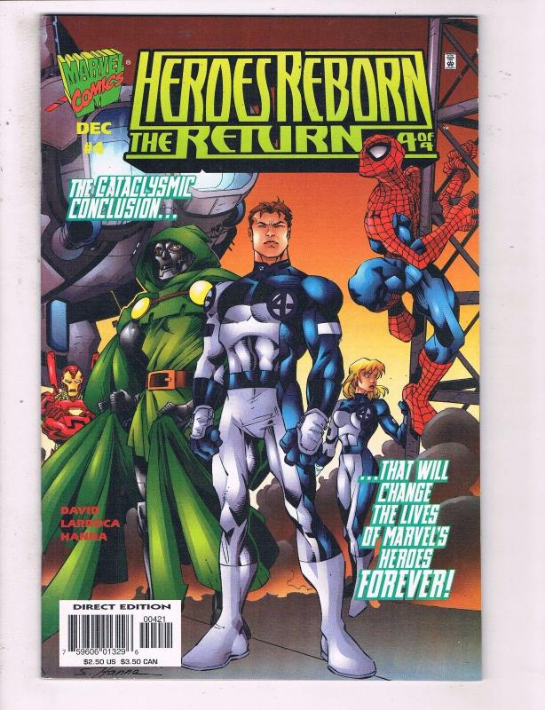 Heroes Reborn The Return Complete Marvel Comics Ltd Ser # 1 2 3 4 Avengers J21