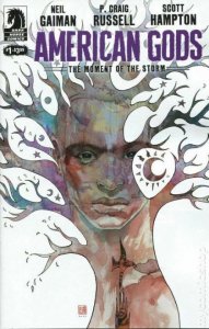American Gods: The Moment Of The Storm #1B (2019) Variant David Mack Cover 
