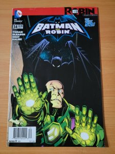 Batman and Robin #34 Newsstand Variant ~ VF - NEAR MINT NM ~ 2014 DC Comics