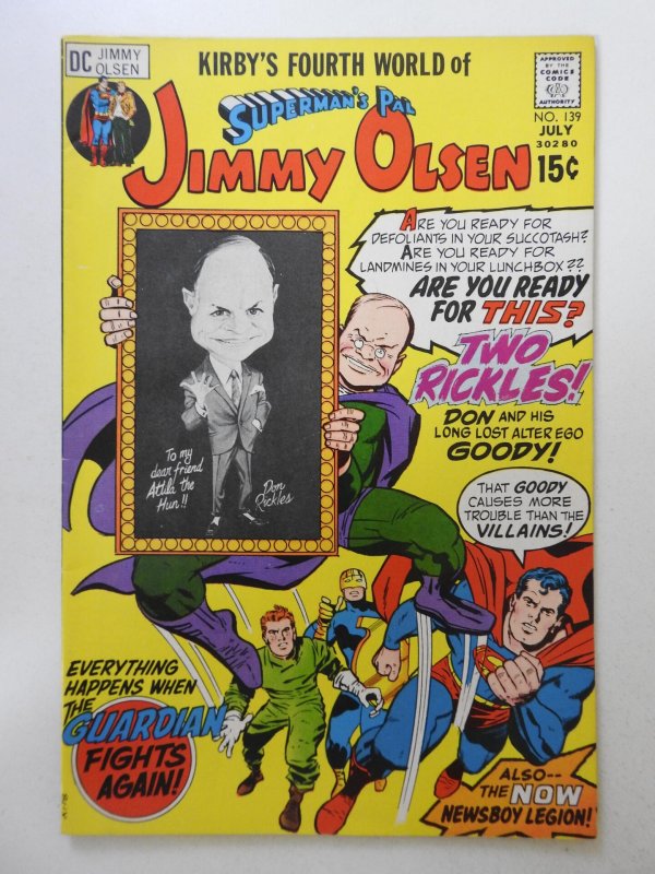 Superman's Pal, Jimmy Olsen #139 (1971) VF Condition!