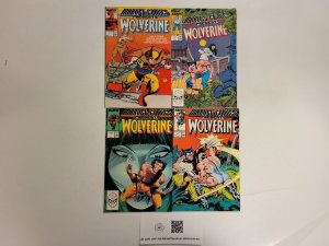 4 Wolverine Marvel Comic Books #3 4 5 6 90 TJ28