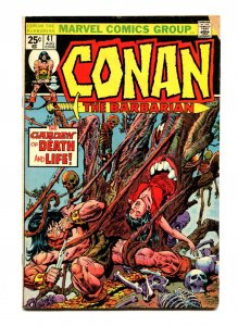 Conan the Barbarian #41 - John Buscema Art (3.5/4.0) 1974