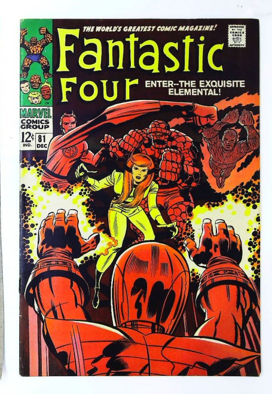 Fantastic Four (1961 series) #81, Fine+ (Actual scan)