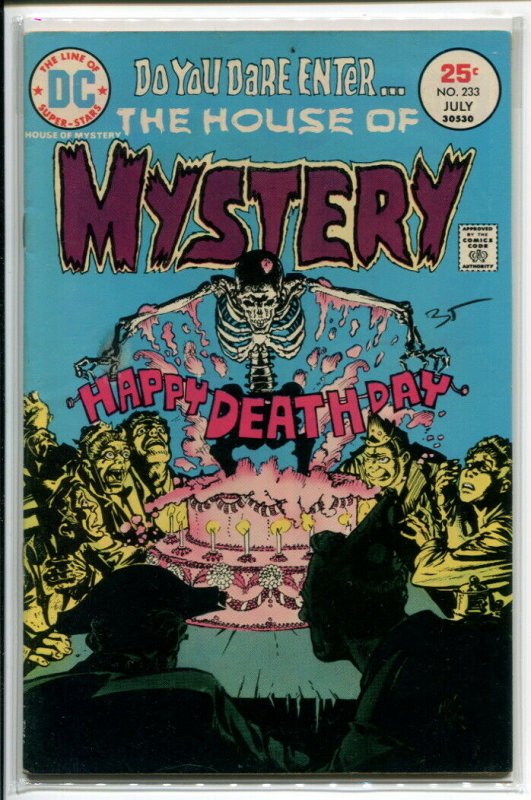 HOUSE OF MYSTERY (1951 DC) #233 FN+ A03690