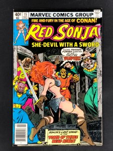 Red Sonja #15 (1979) VF+ She-Devil with a Sword