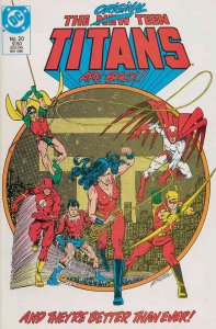 New Teen Titans, The (2nd Series) #20 VF ; DC | George Perez Marv Wolfman